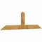 Ekena Millwork Portland Rough Sawn Timber Gable Bracket, Western Red Cedar, 84"W x 24"H x 2"D x 6"F, 7/12 Pitch GBW084X24X0206POR00RWR - alternate 2